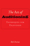 The Art of Auditioning (Techniques for Television) by Rob Decina, 9781581153538