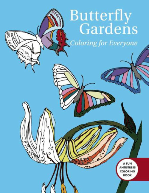 Butterfly Gardens: Coloring For Everyone by Madeline Goryl, 9781510712270