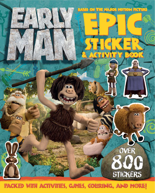 Early Man Sticker and Activity Book by Aardman Animation Ltd, 9781510735392