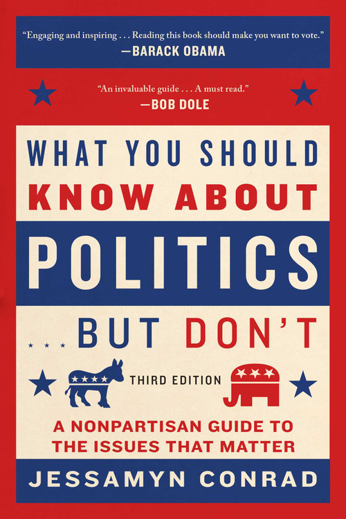 What You Should Know About Politics . . . But Don't (A Nonpartisan Guide to the Issues That Matter) by Jessamyn Conrad, Naomi Wolf, 9781628726725