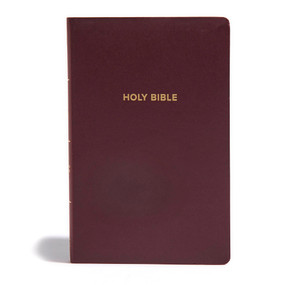 CSB Gift & Award Bible, Burgundy Imitation Leather (Holy Bible) by CSB Bibles by Holman, 9781535941495