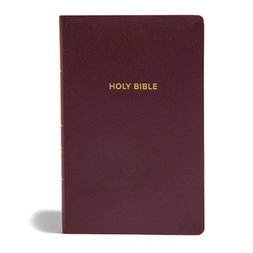 CSB Gift & Award Bible, Burgundy Imitation Leather (Holy Bible) by CSB Bibles by Holman, 9781535941495