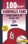 100 Things Cardinals Fans Should Know & Do Before They Die by Derrick Goold, Adam Wainwright, 9781629376493