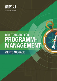 The Standard for Program Management - Fourth Edition (GERMAN) by Project Management Institute, 9781628255850