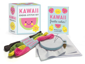 Kawaii Cross-Stitch Kit (Super Cute!) by Sosae Caetano, Dennis Caetano, 9780762493807