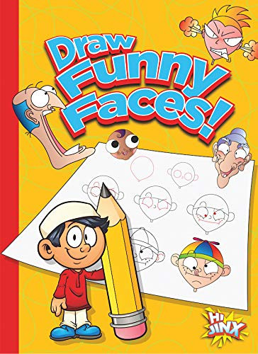 Draw Funny Faces! by Luke Colins, 9781644663004