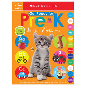 Get Ready for Pre-K Jumbo Workbook: Scholastic Early Learners (Jumbo Workbook) by Scholastic, 9781338291797