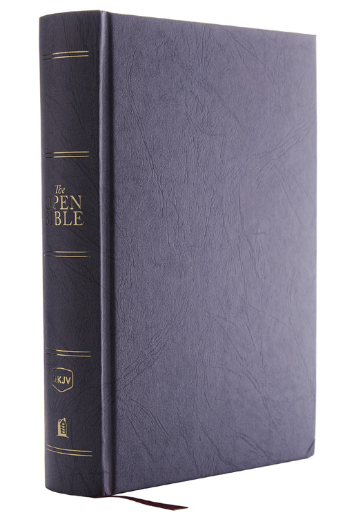 The NKJV, Open Bible, Hardcover, Red Letter, Comfort Print (Complete Reference System) by Thomas Nelson, 9780785222347