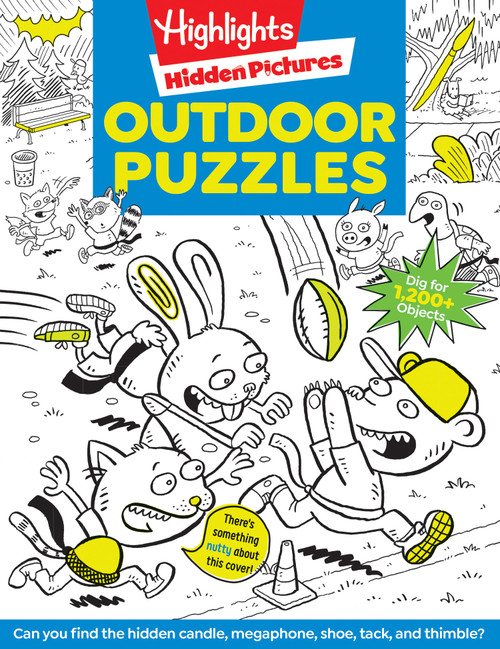 Outdoor Puzzles (Outdoor Activity Book Featuring Forests, Parks and More, Camping Game and Puzzle Book for Kids Ages 6-12) by Highlights, 9781620917886