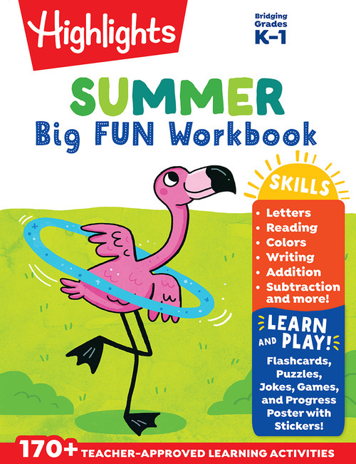 Summer Big Fun Workbook Bridging Grades K & 1 by Highlights Learning, 9781684372898