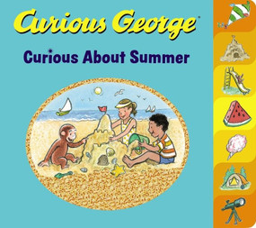 Curious George Curious About Summer Tabbed by H. A. Rey, 9781328857712