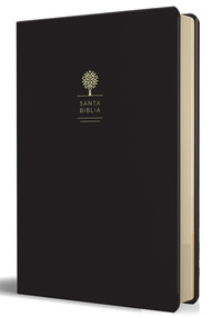 RVR60 Biblia tamaño grande, letra grande, piel negra / Reina Valera 1960 Bible Large size, large print, black leather (Spanish Edition) by Reina Valera Revisada 1960, 9781949061581