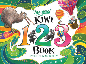 The Great Kiwi 123 Book - 9781988516233 by Donovan Bixley, 9781988516233