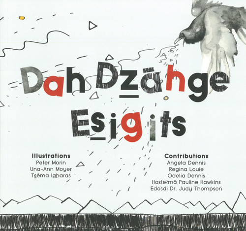Dah Dzāhge Esigits (We Write Our Language) (Bilingual Edition) by Angela Dennis, Regina Louie, Odeila Dennis, Hostełmā Pauline Hawkins, Edōsdi Judy Thompson, Peter Morin, Una-Ann Moyer, Tsēma Igharas, 9781926886497