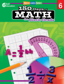 180 Days™: Math for Sixth Grade (Practice, Assess, Diagnose) by Jodene Lynn Smith, Jodene Smith, Jodene Smith, Jodene Smith, 9781425808020