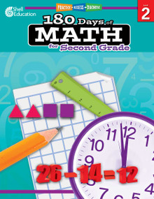 180 Days™: Math for Second Grade (Practice, Assess, Diagnose) by Jodene Lynn Smith, Jodene Smith, Jodene Smith, Jodene Smith, 9781425808051