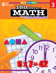 180 Days™: Math for Third Grade (Practice, Assess, Diagnose) by Jodene Lynn Smith, Jodene Smith, Jodene Smith, Jodene Smith, 9781425808068