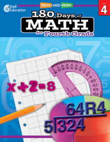180 Days®: Math for Fourth Grade (Practice, Assess, Diagnose) by Jodene Lynn Smith, Jodene Smith, Jodene Smith, Jodene Smith, 9781425808075