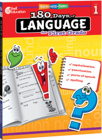 180 Days™: Language for First Grade (Practice, Assess, Diagnose) by Christine Dugan, 9781425811662