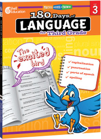 180 Days™: Language for Third Grade (Practice, Assess, Diagnose) by Christine Dugan, 9781425811686