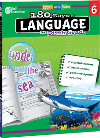 180 Days™: Language for Sixth Grade (Practice, Assess, Diagnose) by Suzanne Barchers, Suzanne I. Barchers, Suzanne Barchers, Suzanne Barchers, Suzanne Barchers, Suzanne Barchers, Suzanne Barchers, Suzanne Barchers, Suzanne Barchers, Suzanne Barchers, 9781425811716