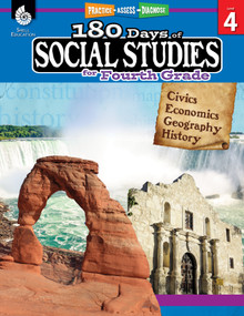 180 Days™: Social Studies for Fourth Grade (Practice, Assess, Diagnose) by Marla Tomlinson, Gita Wassmer, Margaret Williamson, 9781425813963