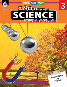 180 Days™: Science for Third Grade (Practice, Assess, Diagnose) by Melissa Iwinski, 9781425814090