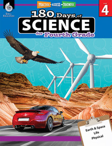 180 Days®: Science for Fourth Grade (Practice, Assess, Diagnose) by Lauren Homayoun, 9781425814106