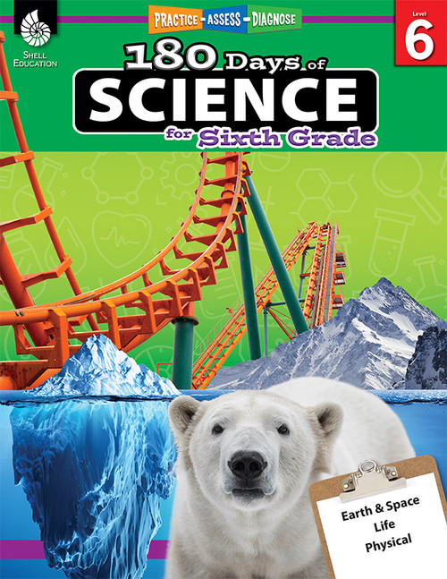 180 Days®: Science for Sixth Grade (Practice, Assess, Diagnose) by Bebra Bayne, Lauren Homayoun, 9781425814120