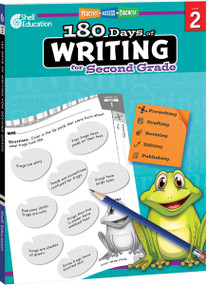 180 Days®: Writing for Second Grade (Practice, Assess, Diagnose) by Brenda A. Van Dixhorn, Brenda Van Dixhorn, Brenda Van Dixhorn, Brenda Van Dixhorn, Brenda Van Dixhorn, Brenda Van Dixhorn, Brenda Van Dixhorn, Brenda Van Dixhorn, 9781425815257