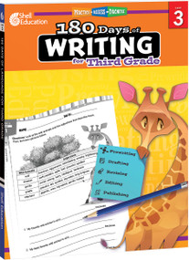 180 Days™: Writing for Third Grade (Practice, Assess, Diagnose) by Kristi Sturgeon, 9781425815264