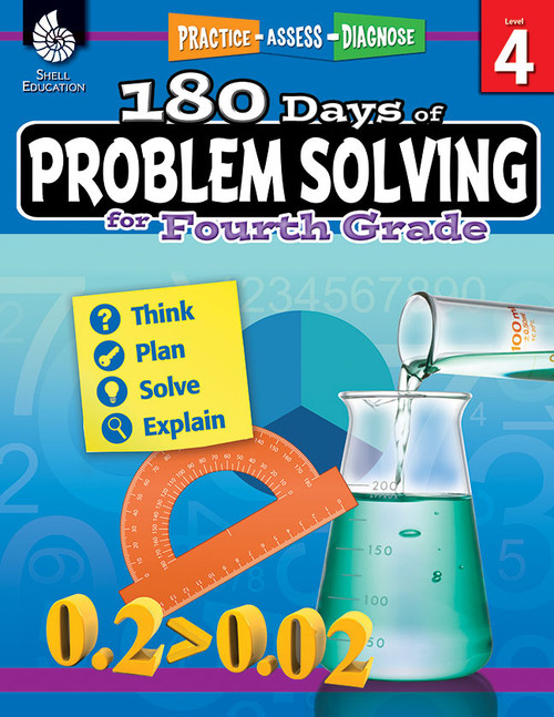 180 Days®: Problem Solving for Fourth Grade (Practice, Assess, Diagnose) by Charles Aracich, Chuck Aracich, 9781425816162