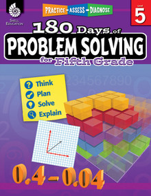 180 Days™: Problem Solving for Fifth Grade (Practice, Assess, Diagnose) by Stacy Monsman, 9781425816179