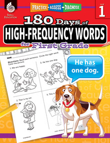 180 Days™: High-Frequency Words for First Grade (Practice, Assess, Diagnose) by Jodene Lynn Smith, Jodene Smith, Jodene Smith, 9781425816346