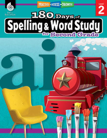 180 Days™: Spelling and Word Study for Second Grade (Practice, Assess, Diagnose) by Shireen Pesez Rhoades, 9781425833107