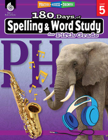 180 Days™: Spelling and Word Study for Fifth Grade (Practice, Assess, Diagnose) by Shireen Pesez Rhoades, 9781425833138