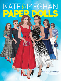 Kate and Meghan Paper Dolls by Eileen Rudisill Miller, 9780486834276