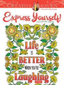 Creative Haven Express Yourself! Coloring Book by Jo Taylor, 9780486832746