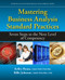 Mastering Business Analysis Standard Practices (Seven Steps to the Next Level of Competency) by Kelley Bruns, Billie Johnson, 9781604271386