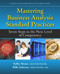 Mastering Business Analysis Standard Practices (Seven Steps to the Next Level of Competency) by Kelley Bruns, Billie Johnson, 9781604271386
