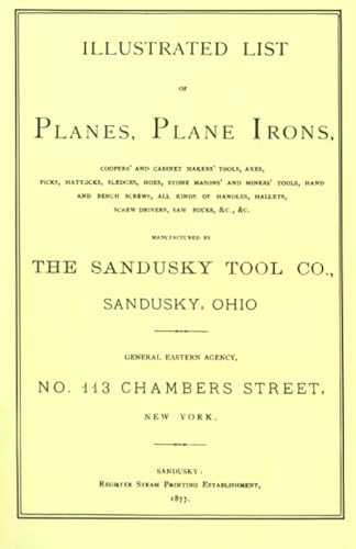 Sandusky Tool Co. 1877 Catalog by Sandusky Tool Company, 9781879335196