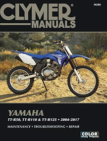 Yamaha TT-R50, TT-R110 & TT-R125, 2004-2017 Clymer Manual (Maintenance * Troubleshooting * Repair) by Clymer Publications, 9781620922910