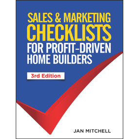 Sales And Marketing Checklists for Profit-Driven Home Builders by Jan Mitchell, 9780867187243