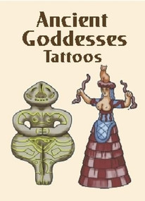 Ancient Goddesses Tattoos by Anna Pomaska, 9780486424163
