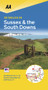 50 Walks In Sussex by AA Publishing, 9780749581244