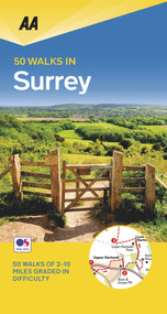 50 Walks In Surrey by AA Publishing, 9780749581237