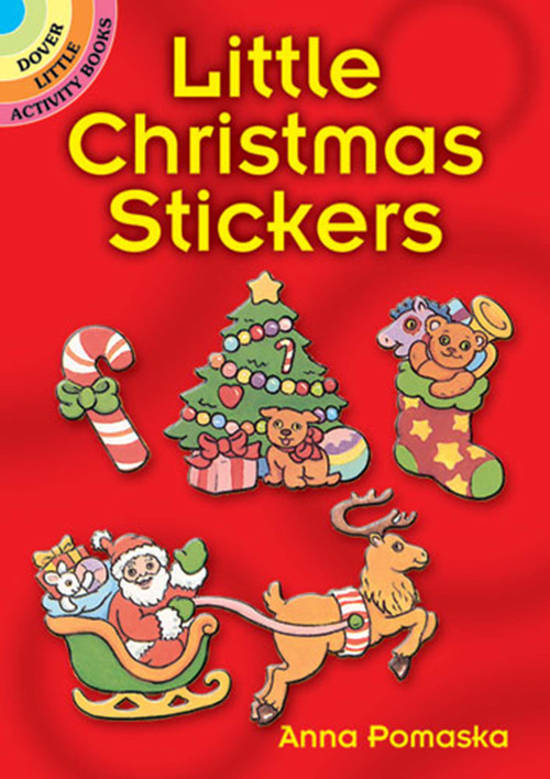 Little Christmas Stickers by Anna Pomaska, 9780486260693