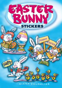 Easter Bunny Stickers by Diana Zourelias, 9780486462035