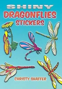 Shiny Dragonflies Stickers by Christy Shaffer, 9780486449265