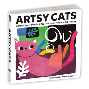 Artsy Cats Board Book by Angie Rozelaar, 9780735361065